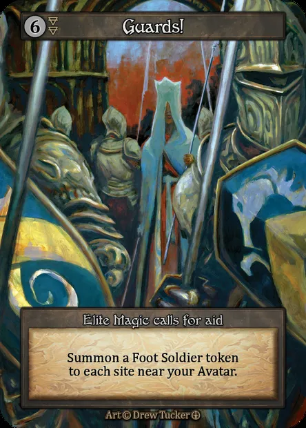 Guards!, carte Sorcery ATH 131 — extension Arthurian Legends