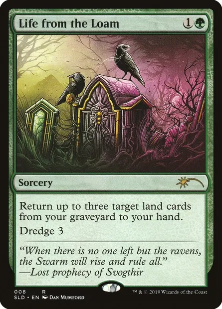 Vie du terreau, carte Magic SLD 8 — extension Secret Lair Drop