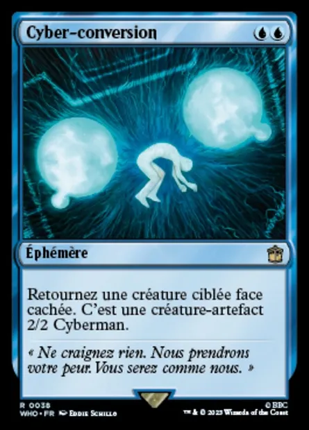 Cyber-conversion, carte Magic WHO 38 — extension Doctor Who