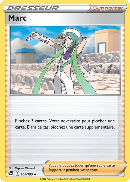 Marc, carte Pokémon SIT 166 — extension Tempête Argentée