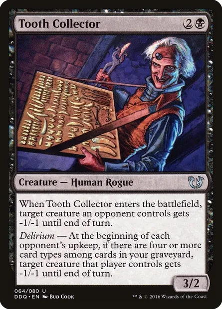 Tooth Collector, Magic card DDQ 64 — Duel Decks: Blessed vs. Cursed set