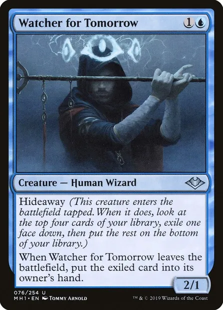 Watcher for Tomorrow, Magic card MH1 76 — Modern Horizons set