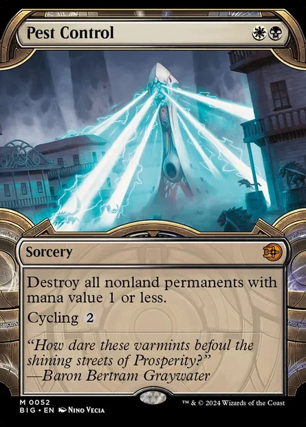 Pest Control, Magic card BIG 52 — The Big Score set