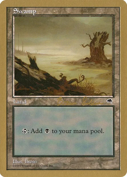 Marais, carte Magic WC98 bs340 — extension World Championship Decks 1998