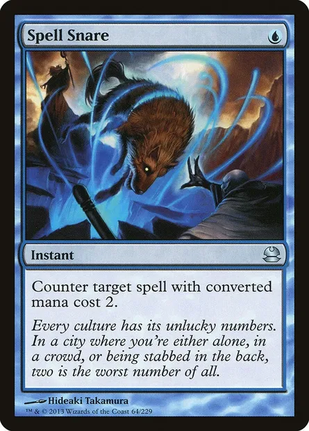 Collet à sorts, carte Magic MMA 64 — extension Modern Masters