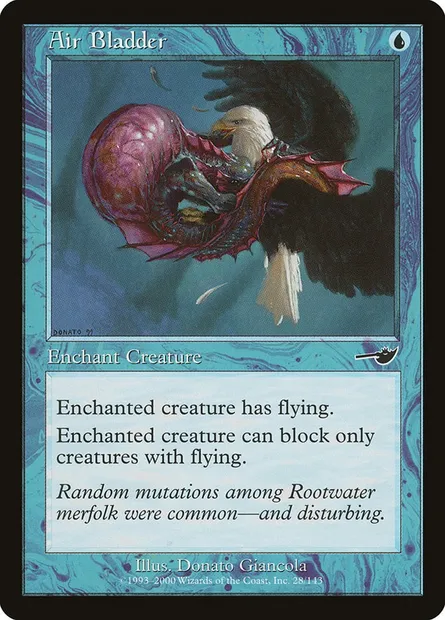 Air Bladder, Magic card NEM 28 — Nemesis set