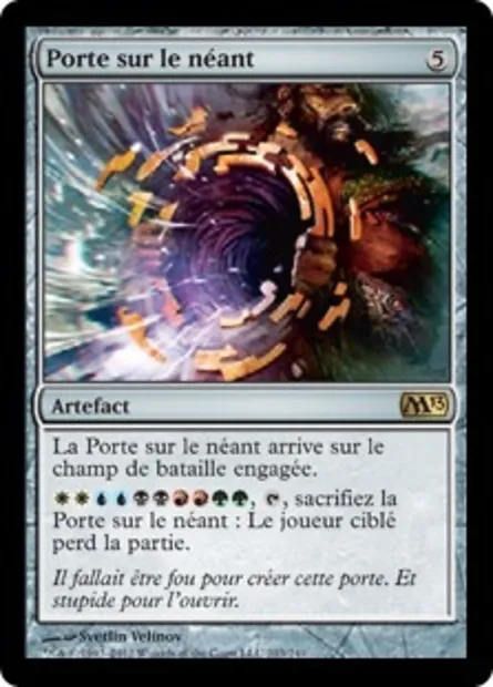 Porte sur le néant, carte Magic M13 203 — extension Magic 2013