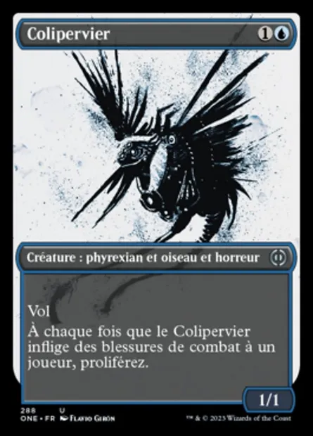 Colipervier, carte Magic ONE 288 — extension Tous Phyrexians