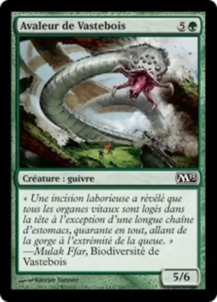 Avaleur de Vastebois, carte Magic M13 196 — extension Magic 2013