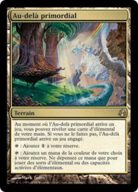 Au-delà primordial, carte Magic MOR 149 — extension Leveciel