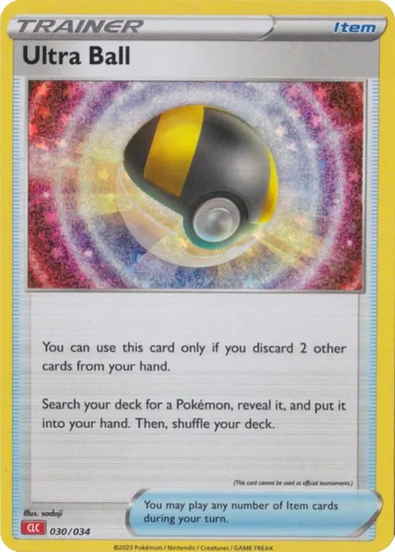Hyper Ball, carte Pokémon CLC 030 — extension Pokémon TCG Classic: Charizard & Ho-Oh ex Deck