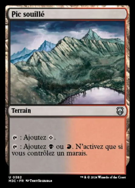 Pic souillé, carte Magic M3C 382 — extension Modern Horizons 3 Commander