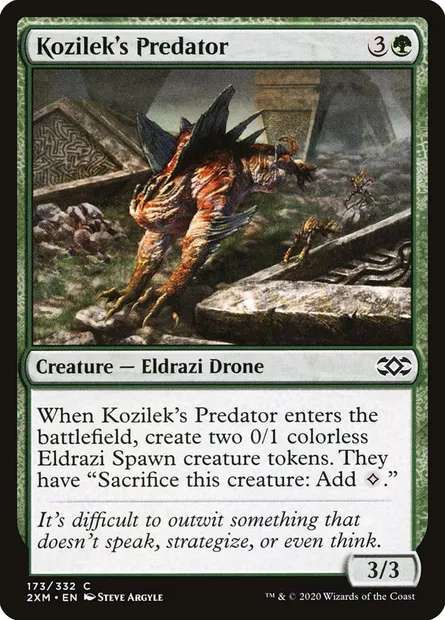 Kozilek's Predator, Magic card 2XM 173 — Double Masters set