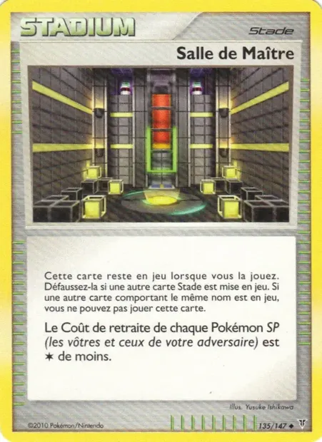 Salle de Maître, carte Pokémon SV 135 — extension Vainqueurs Suprêmes