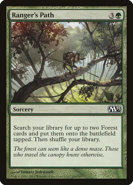 Ranger's Path, Magic card M13 186 — Magic 2013 set