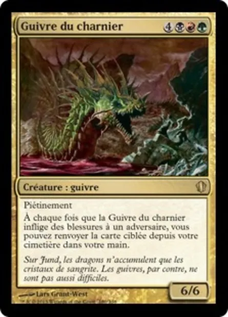 Guivre du charnier, carte Magic C13 180 — extension Commander 2013