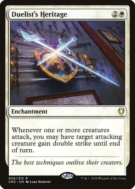 Duelist's Heritage, Magic card CM2 26 — Commander Anthology Volume II set