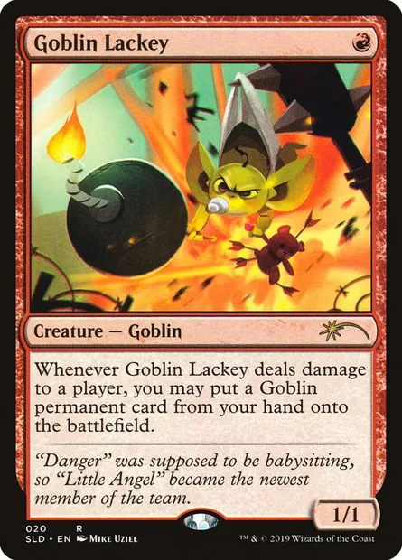 Larbin gobelin, carte Magic SLD 20 — extension Secret Lair Drop