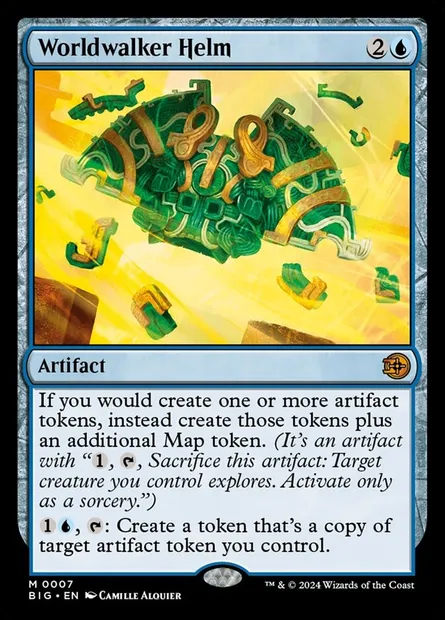 Worldwalker Helm, Magic card BIG 7 — The Big Score set