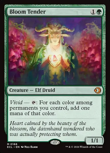 Bloom Tender, Magic card ECL 166 — Lorwyn Eclipsed set