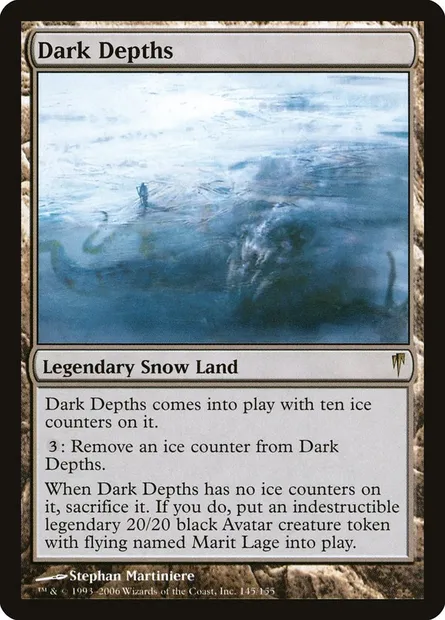 Dark Depths, Magic card CSP 145 — Coldsnap set