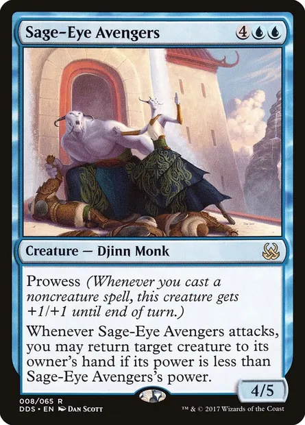 Sage-Eye Avengers, Magic card DDS 8 — Duel Decks: Mind vs. Might set