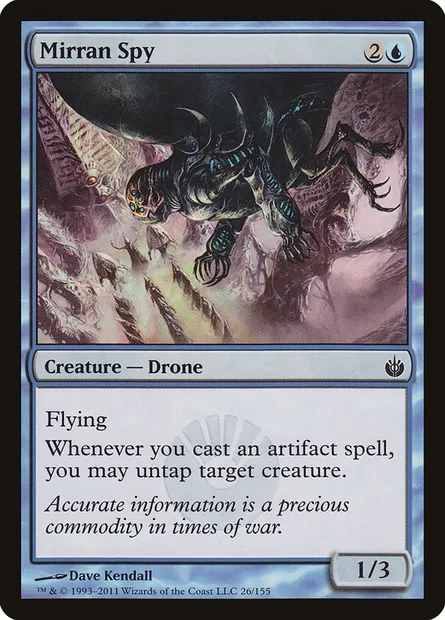 Mirran Spy, Magic card MBS 26 — Mirrodin Besieged set
