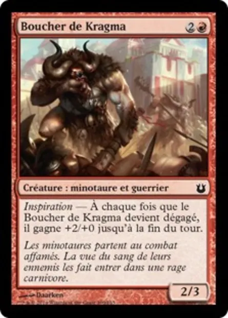 Boucher de Kragma, carte Magic BNG 100 — extension Créations divines