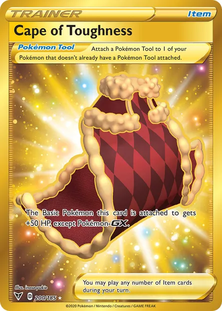 Cape of Toughness, Pokémon card VIV 200 — Vivid Voltage set