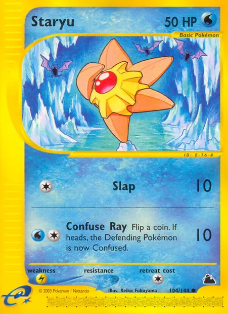 Stari, carte Pokémon SK 104 — extension Skyridge