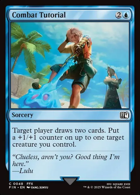Combat Tutorial, Magic card FIN 48 — Final Fantasy set