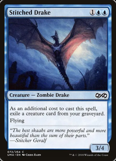 Stitched Drake, Magic card UMA 72 — Ultimate Masters set