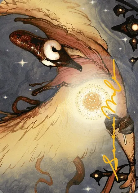 Salvation Swan // Salvation Swan, carte Magic ABLB 38 — extension Bloomburrow Art Series