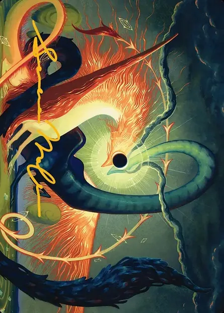 Celestial Reunion // Celestial Reunion, carte Magic AECL 42 — extension Lorwyn Eclipsed Art Series