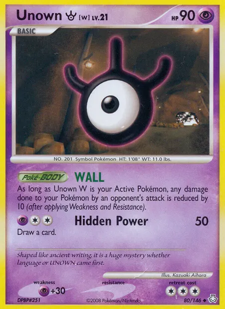 Zarbi W, carte Pokémon LA 80 — extension Éveil des Légendes