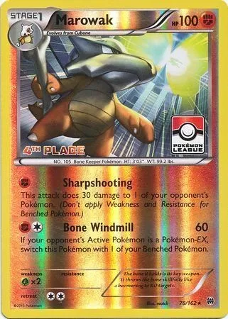 Ossatueur, carte Pokémon LGP 078-4 — extension League Promos