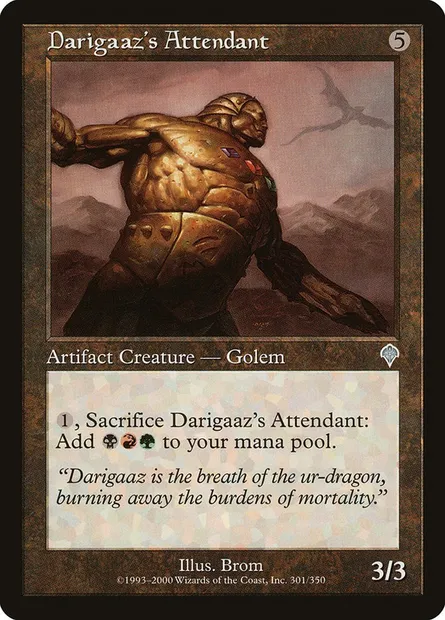 Darigaaz's Attendant, Magic card INV 301 — Invasion set