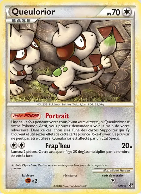 Queulorior, carte Pokémon UD 8 — extension Indomptable