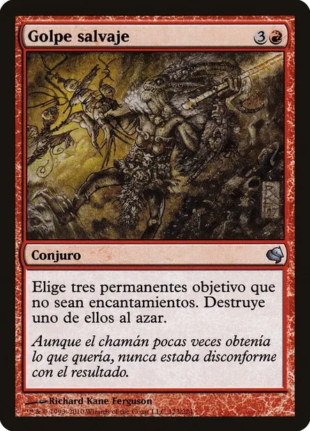 Revers sauvage, carte Magic PS11 123 — extension Salvat 2011