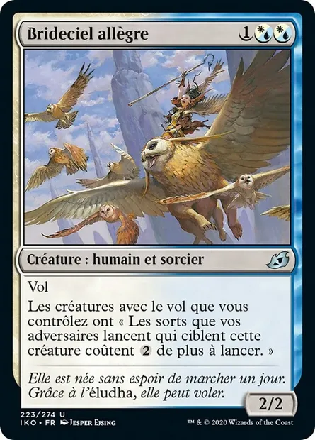 Brideciel allègre, carte Magic IKO 223 — extension Ikoria: Lair of Behemoths