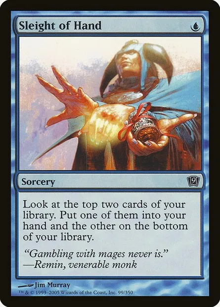 Passe-passe, carte Magic 9ED 99★ — extension Neuvième Edition