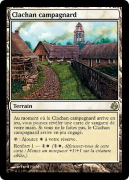 Clachan campagnard, carte Magic MOR 150 — extension Leveciel