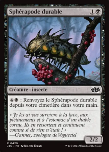 Sphérapode durable, carte Magic J25 429 — extension Foundations Jumpstart