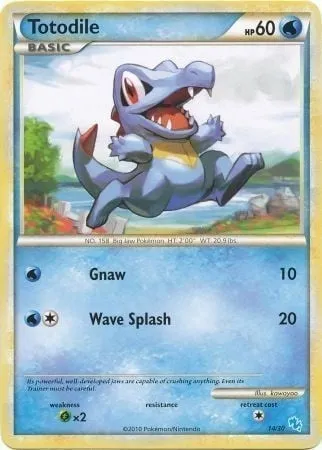 Kaiminus, carte Pokémon TK4G 014 — extension HS Trainer Kit (Gyarados)