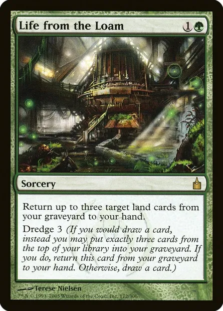 Life from the Loam, Magic card RAV 172 — Ravnica: City of Guilds set