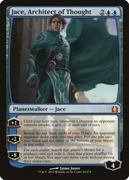 Jace, Architect of Thought, Magic card RTR 44 — Return to Ravnica set