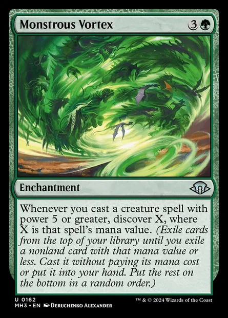 Monstrous Vortex, Magic card MH3 162 — Modern Horizons 3 set