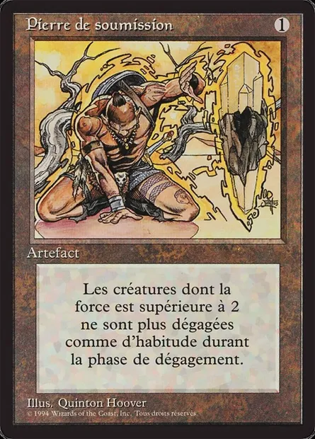 Meekstone, Magic card FBB 264 — Foreign Black Border set
