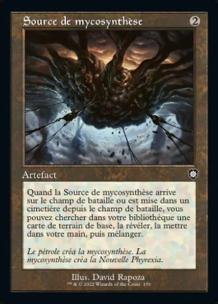 Source de mycosynthèse, carte Magic BRC 150 — extension The Brothers' War Commander