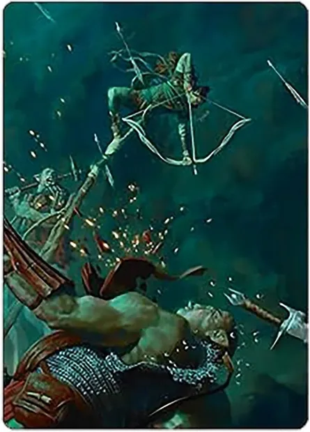 Legolas's Quick Reflexes // Legolas's Quick Reflexes, Magic card ALTC 3 — Tales of Middle-earth Scene Box set